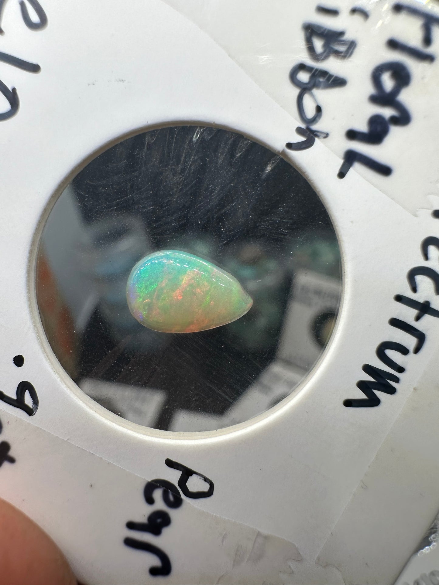 Ethiopian opal cabochon 