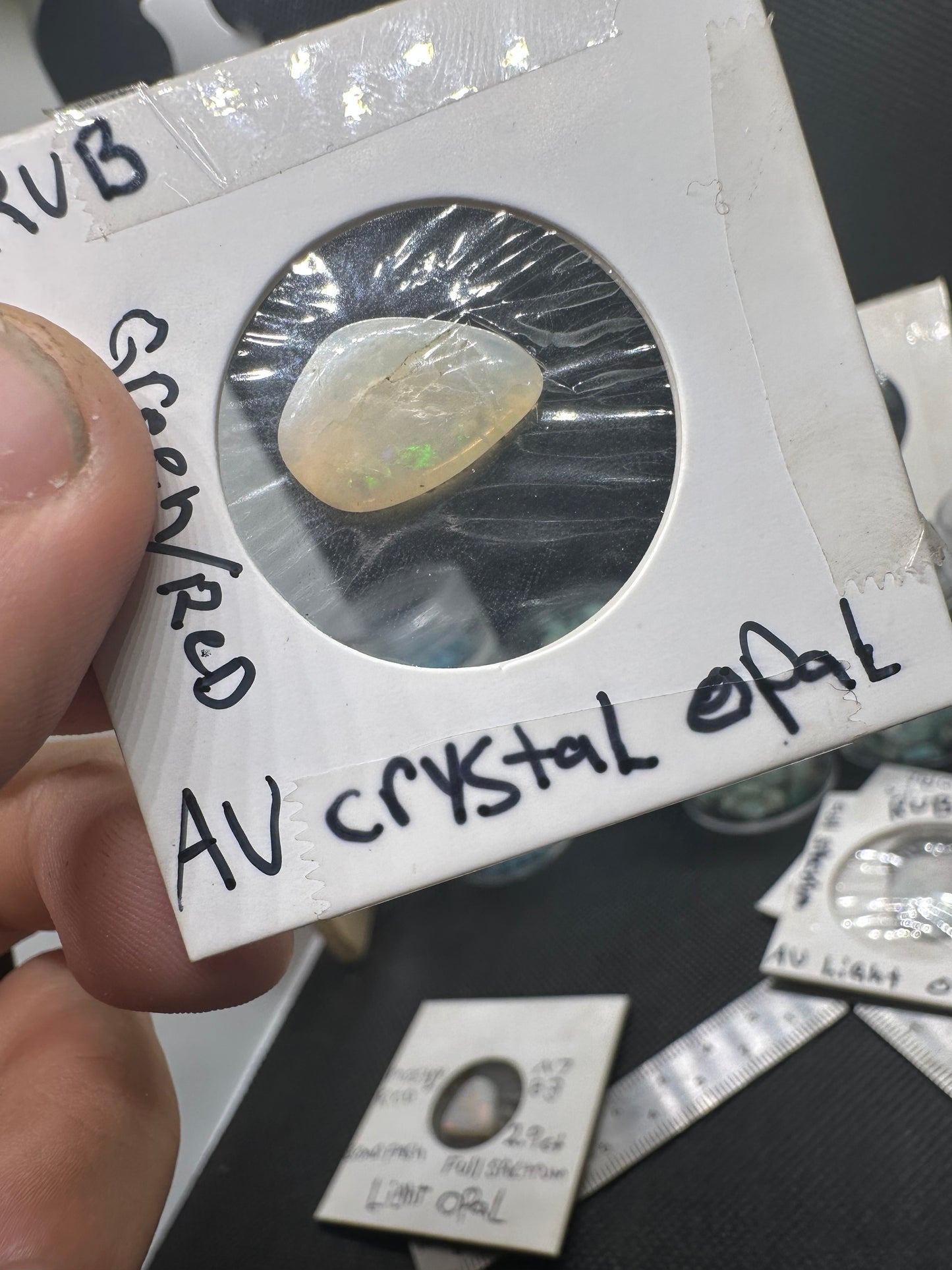 Australian Crystal Opal, Rub