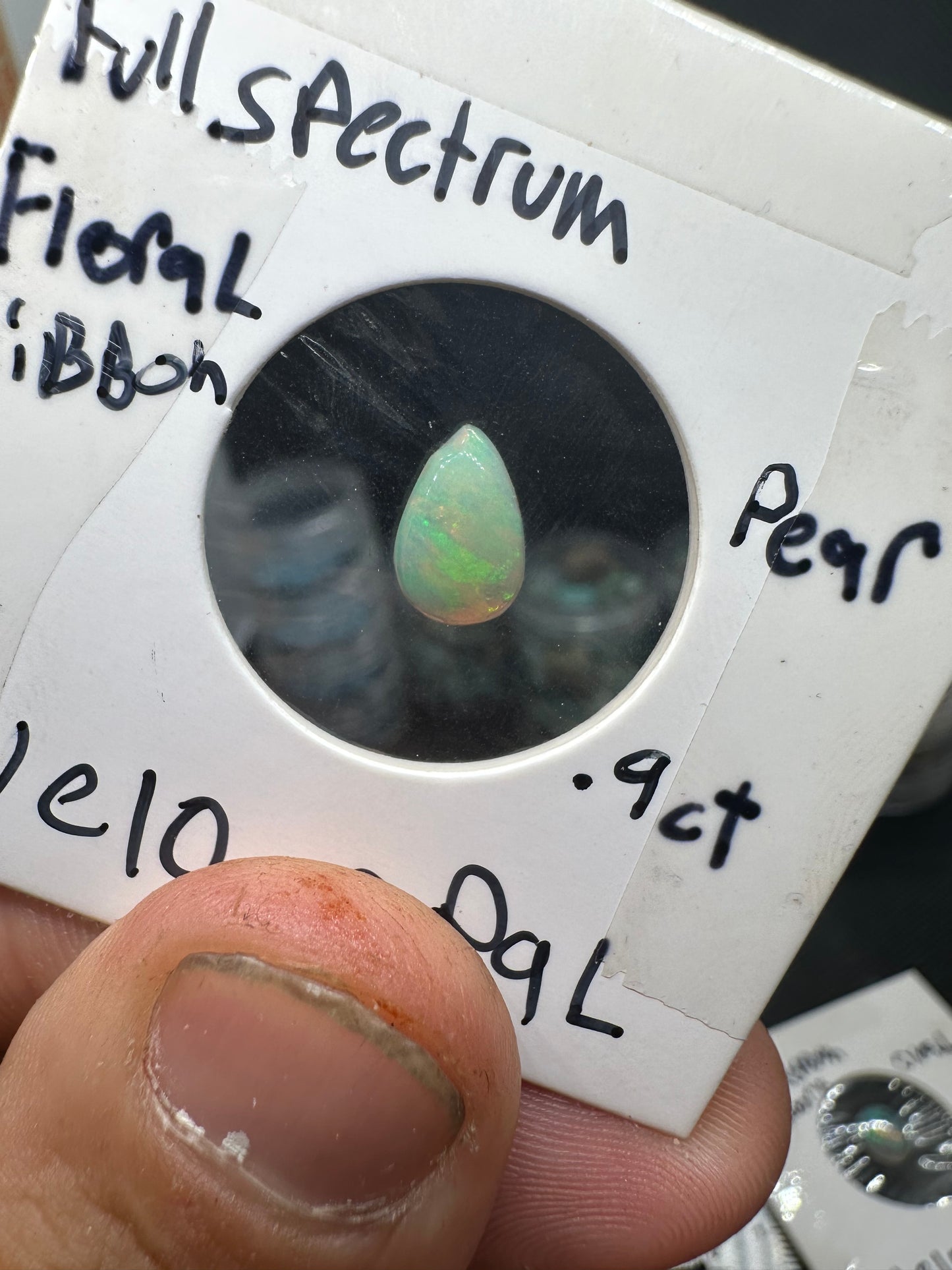 Ethiopian opal cabochon 