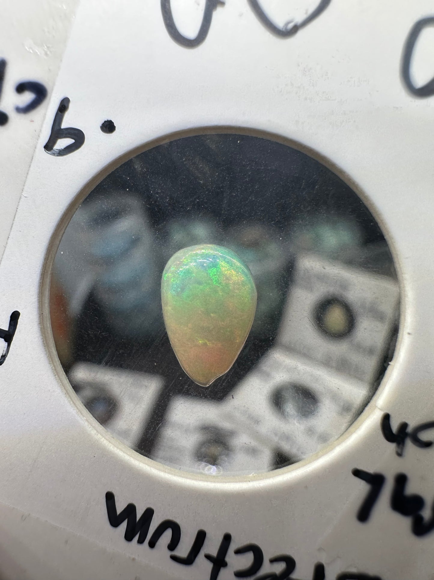 Ethiopian opal cabochon 