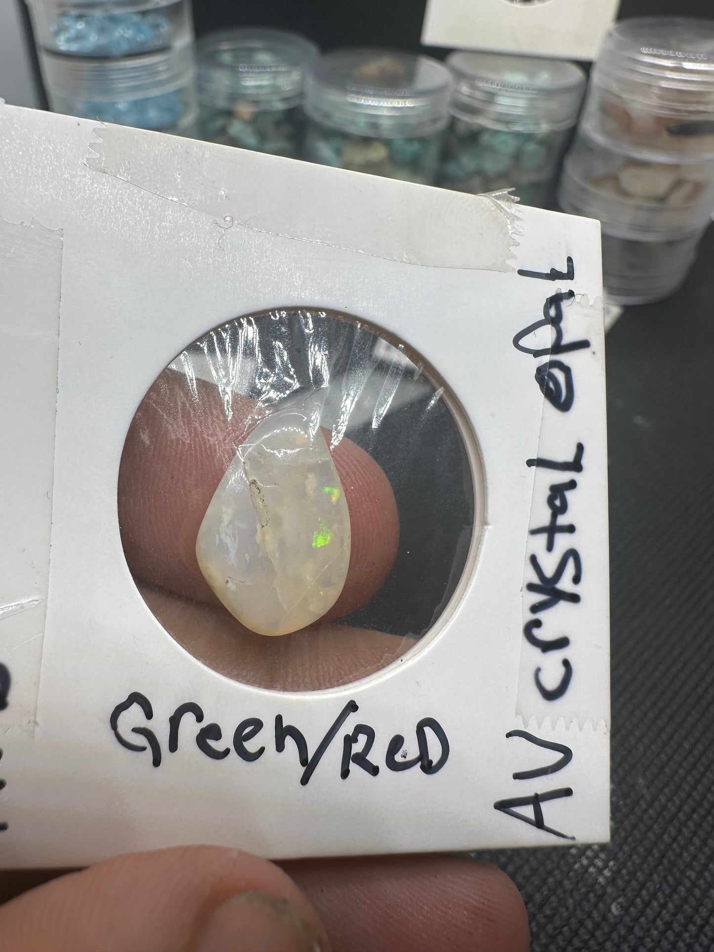 Australian Crystal Opal, Rub
