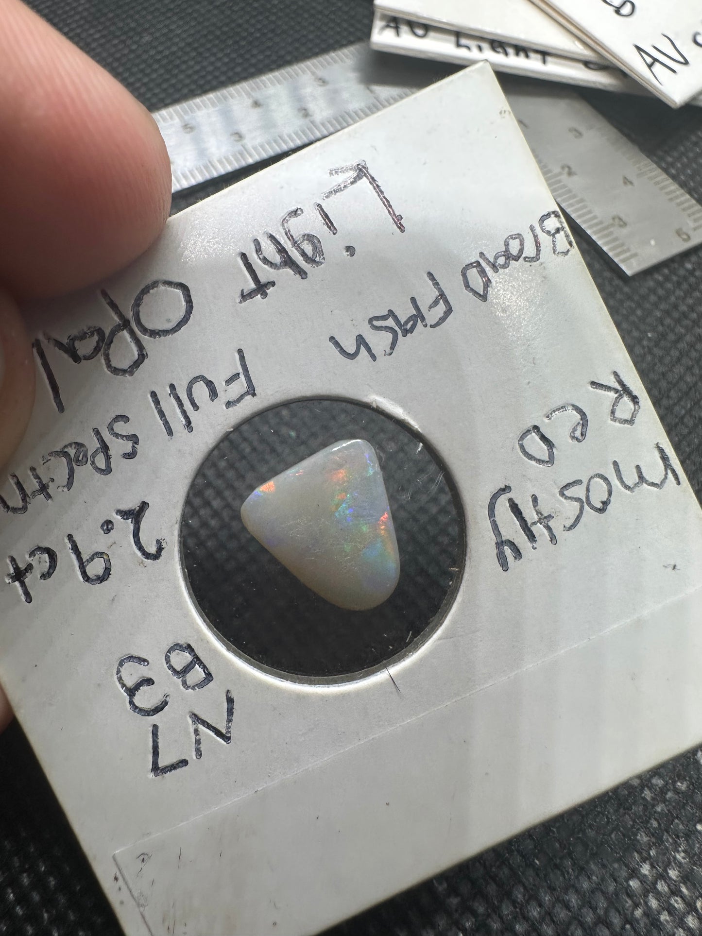 High quality, Australian light opal 
