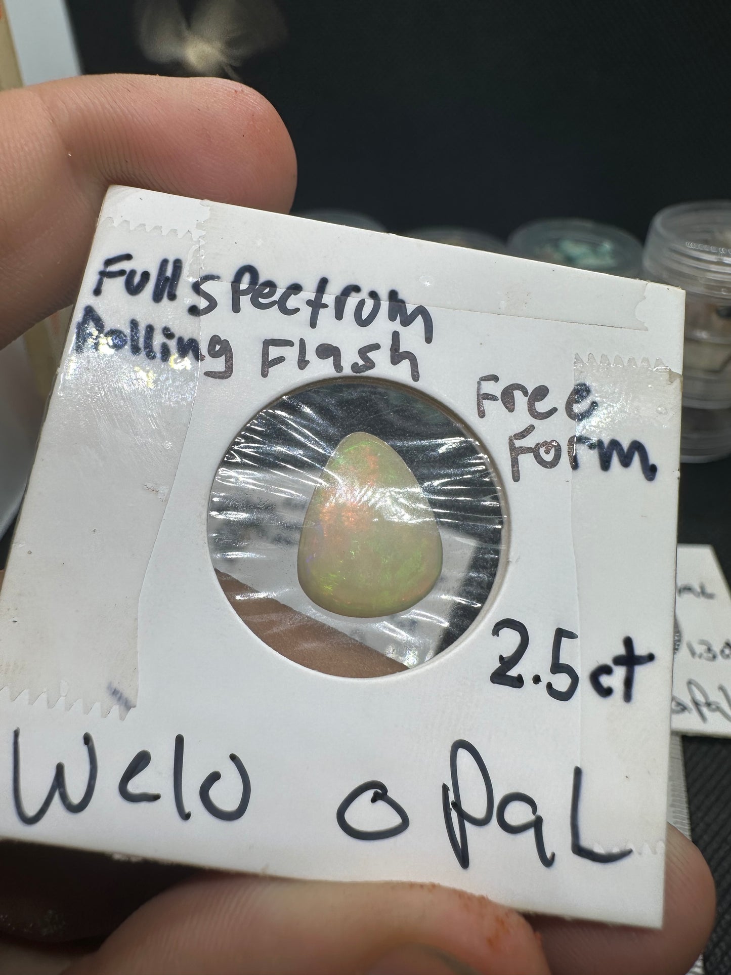Ethiopian, Opal cabochon 