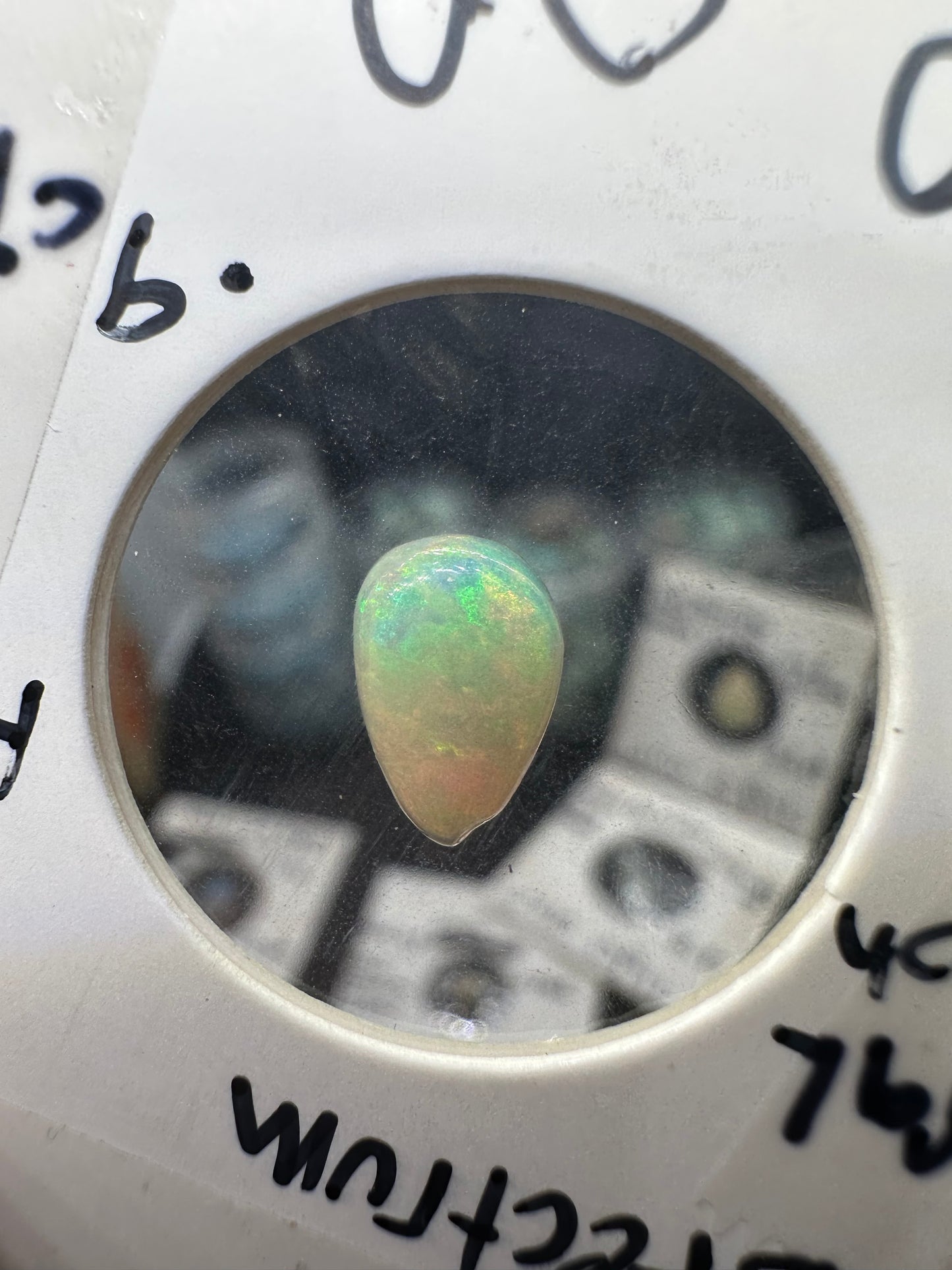 Ethiopian opal cabochon ￼