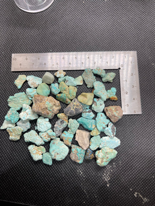 Turquoise, rough parcel ￼